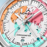 NORQAIN Freedom GMT Enjoy Life “Holiday” Automatic Watch N2100.22S02.W01.S01