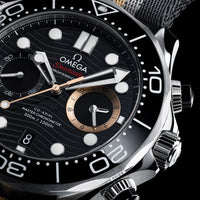 OMEGA Seamaster Diver 300m 007 First Light Co-Axial Master Chronometer Chronograph 44mm O21032445101002