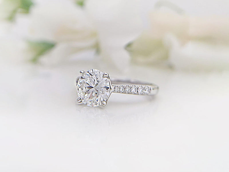 Round Brilliant Cut Diamond Engagement Rings