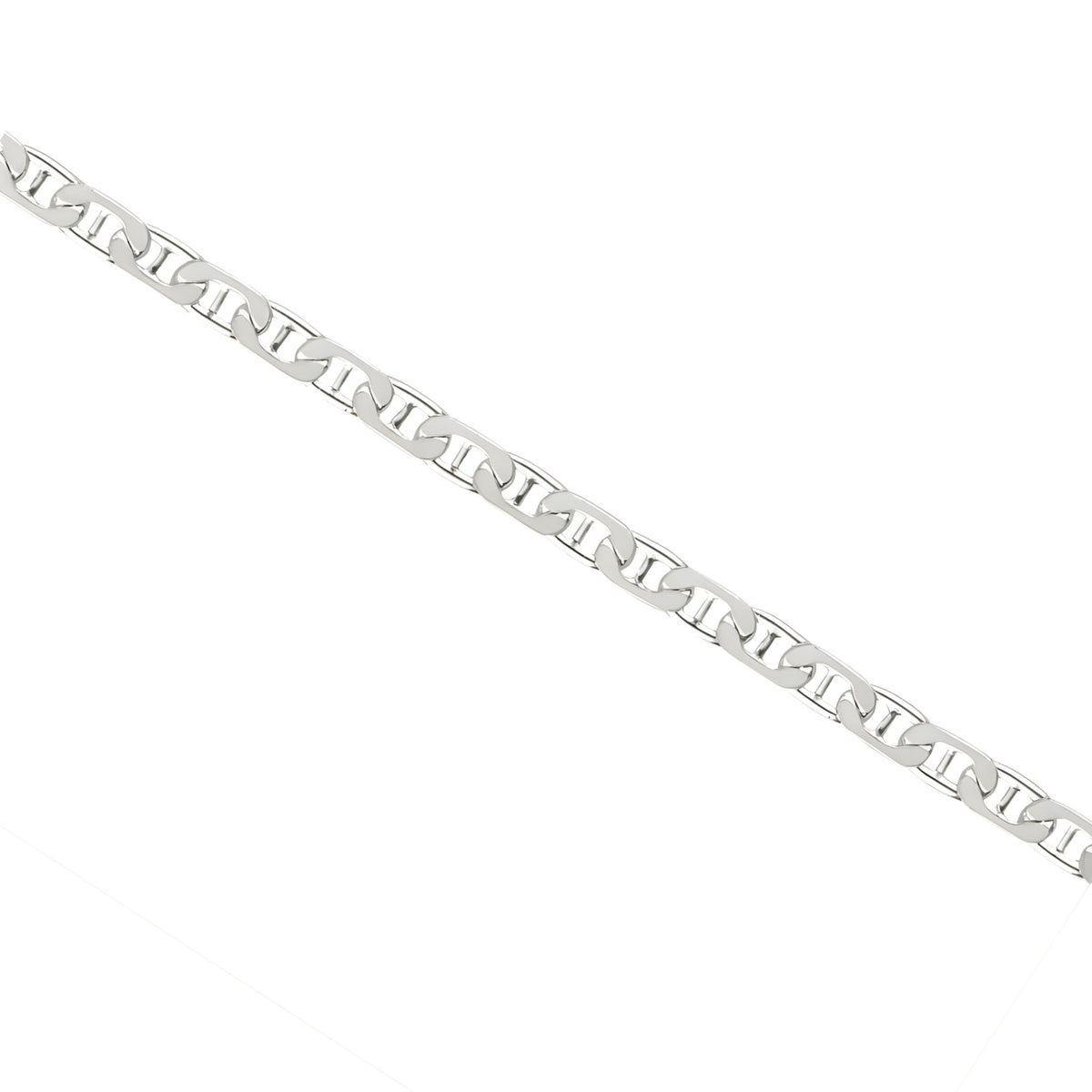 Silver 20 inch Anchor Link Chain - Michael Jones Jeweller