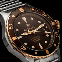 Bremont Supermarine 300m Date Bi-Colour Automatic Watch SM40-DT-BI-BR-B