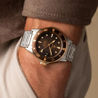 Bremont Supermarine 300m Date Bi-Colour Automatic Watch SM40-DT-BI-BR-B