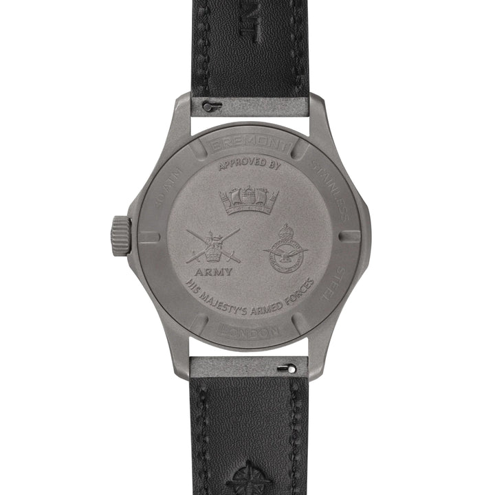 Bremont HMAF Supermarine 40mm Date Limited Edition Automatic Watch SM40-DT-GRSS-HMAF-L-S