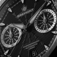 Bremont Supernova 41mm Chronograph Automatic Watch SN41-CHR-SS-BK-B