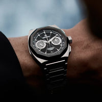 Bremont Supernova 41mm Chronograph Automatic Watch SN41-CHR-SS-BK-B