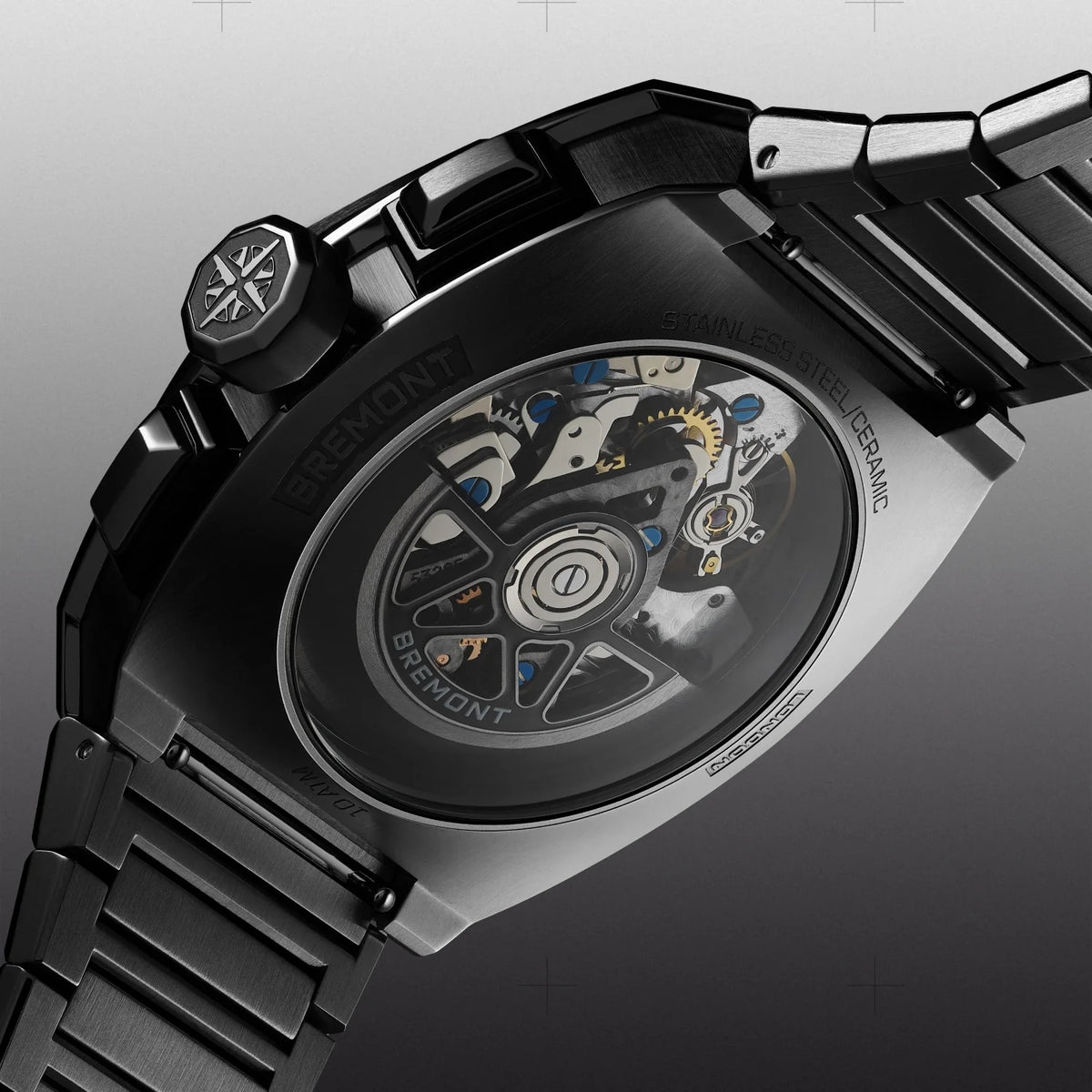 Bremont Supernova 41mm Chronograph Automatic Watch SN41-CHR-SS-BK-B - Michael Jones Jeweller
