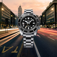 Seiko Prospex 1968 Heritage Diver’s GMT 'Dark Depths' 42mm Automatic Watch SPB383