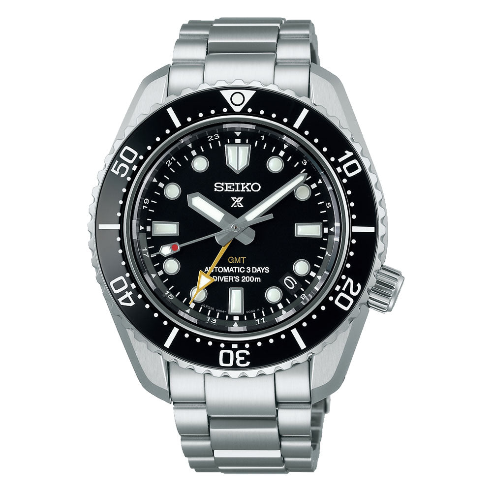 Seiko Prospex 1968 Heritage Diver’s GMT 'Dark Depths' 42mm Automatic Watch SPB383 - Michael Jones Jeweller