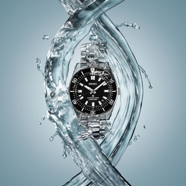 Seiko Prospex 1965 Heritage Diver’s 'Cove Black' 40mm Automatic Watch SPB453