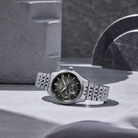 Seiko Presage Classic Series 'Sumi-Iro' Open Heart Automatic 40.2mm Watch SPB471