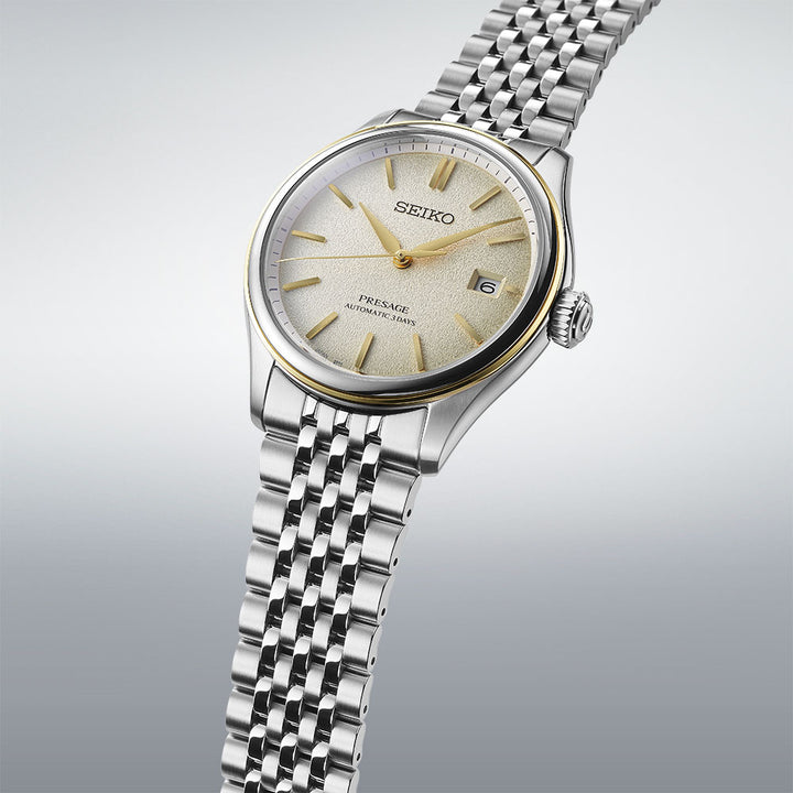 Seiko Presage Classic Series 'Cream Silk' Automatic 40.2mm Watch SPB478