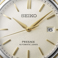 Seiko Presage Classic Series 'Cream Silk' Automatic 40.2mm Watch SPB478