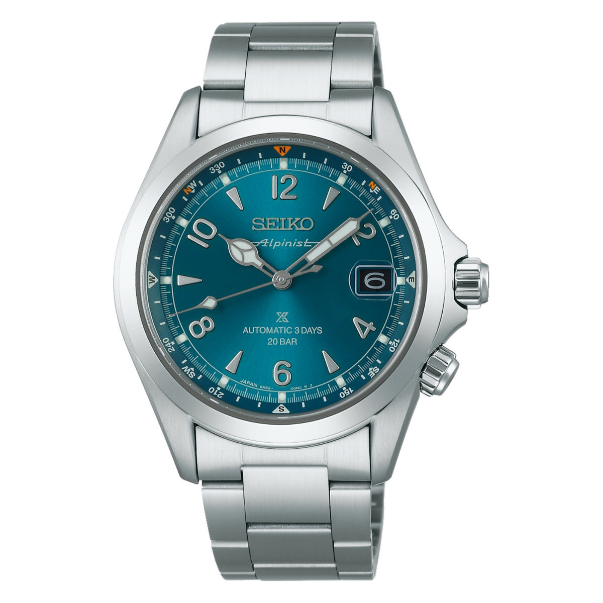 Seiko Prospex Land Alpinist 'Tealpine' 39.5mm Automatic Watch SPB503J1 - Michael Jones Jeweller