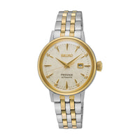 Seiko Presage Cocktail Time 'White Lady' Diamond Automatic 30.2mm Watch SRE010
