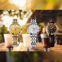 Seiko Presage ‘Hot Buttered Rum’ Diamond Cocktail Time 30mm Automatic Watch SRE017J1 - Michael Jones Jeweller