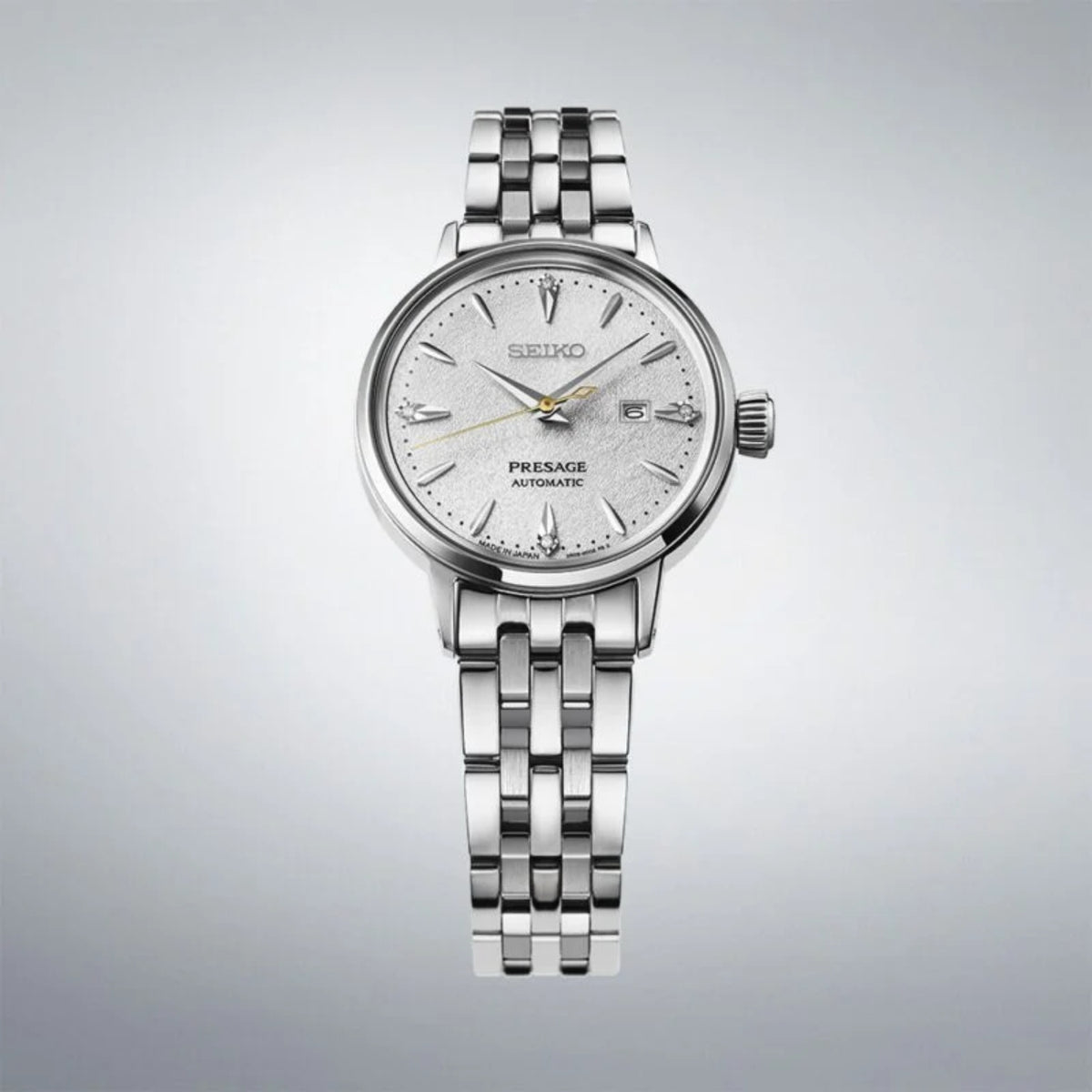 Seiko Presage ‘Hot Buttered Rum’ Diamond Cocktail Time 30mm Automatic Watch SRE017J1 - Michael Jones Jeweller