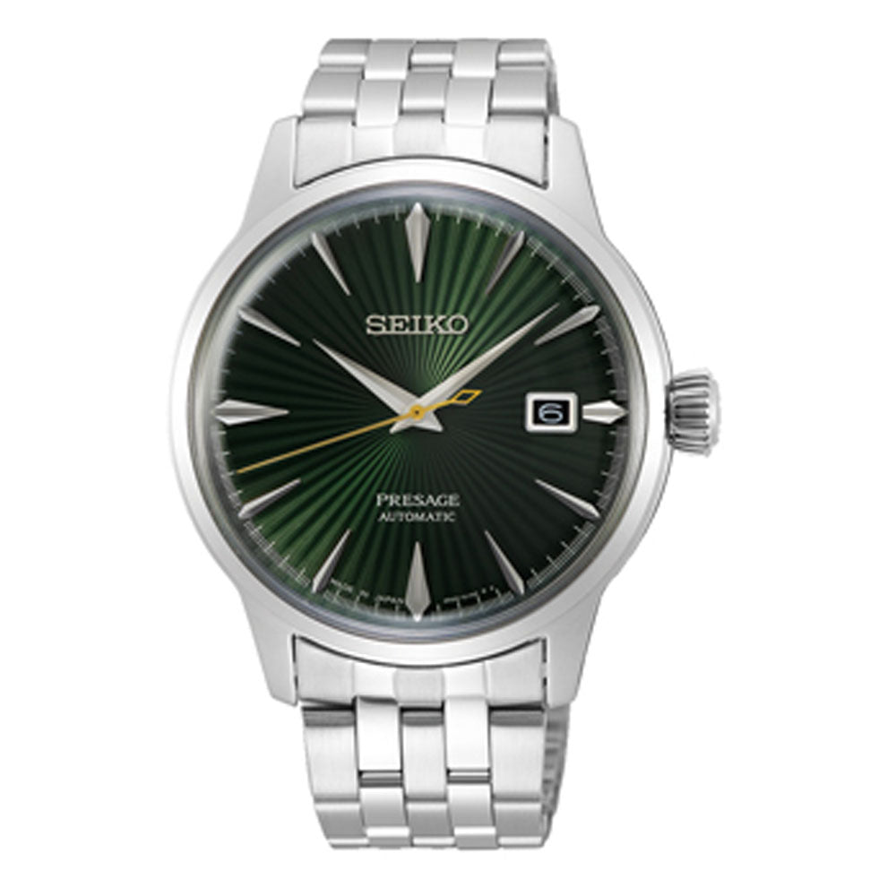 Seiko Presage Cocktail Time 'Mockingbird' Automatic 40.5mm Watch SRPE15 - Michael Jones Jeweller
