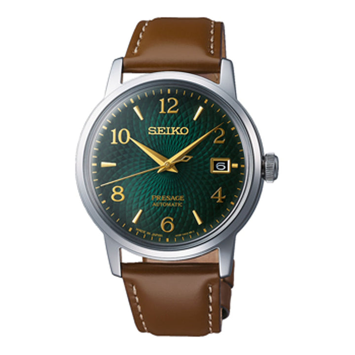 Seiko Presage Cocktail Time 'Mojito' Automatic 38.5mm Watch SRPE45