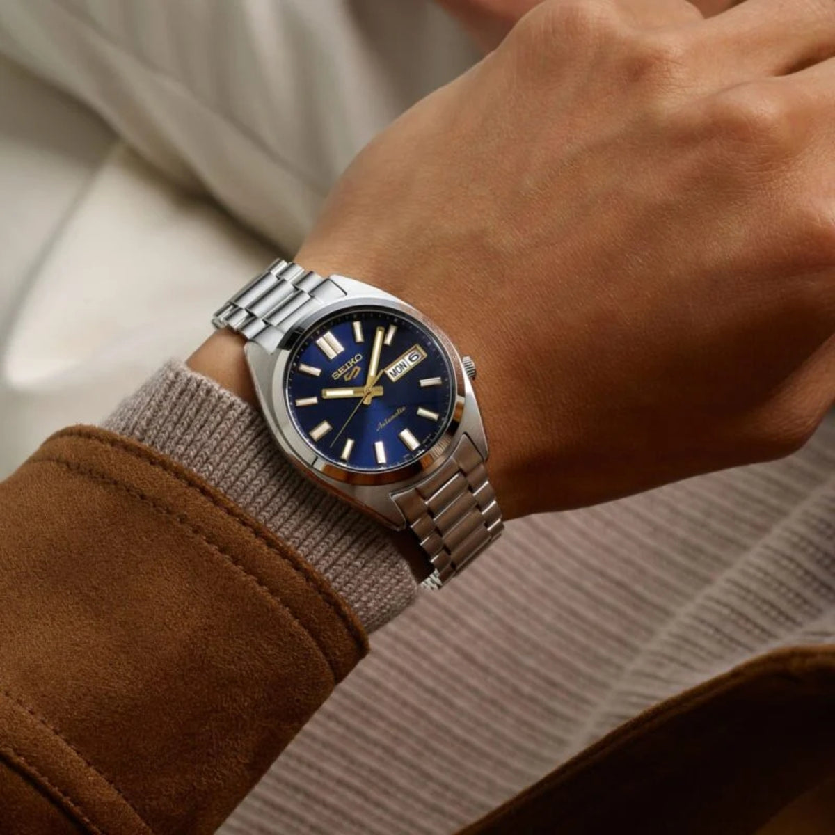Seiko 5 Sports SNXS Vintage Gold Collection Automatic Watch SRPL55K1 - Michael Jones Jeweller