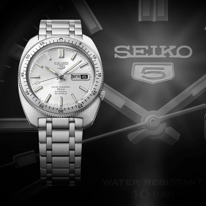 Seiko 5 Sports Limited Edition Gene Kranz Heritage Automatic Watch SRPL91K1