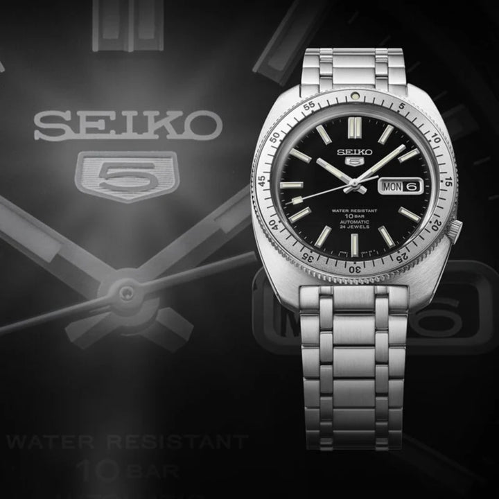 Seiko 5 Sports Limited Edition Gene Kranz Heritage Automatic Watch SRPL91K1 - Michael Jones Jeweller