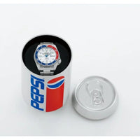 Seiko 5 Sports x PEPSI Limited Edition collaboration in Silverwhite SRPL99K1 - Michael Jones Jeweller
