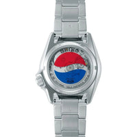 Seiko 5 Sports x PEPSI Limited Edition collaboration in Silverwhite SRPL99K1 - Michael Jones Jeweller