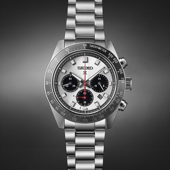 Seiko Prospex ‘Go Large’ Solar Speedtimer 41.4mm Chronograph Watch SSC911