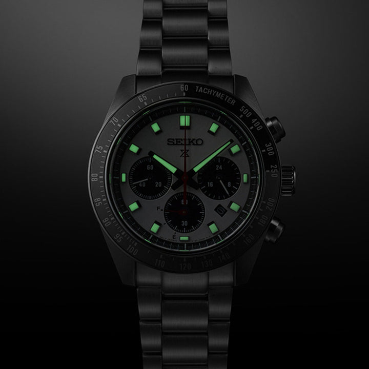 Seiko Prospex ‘Go Large’ Solar Speedtimer 41.4mm Chronograph Watch SSC911