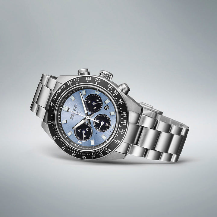 Seiko Prospex ‘Crystal Trophy’ Solar Speedtimer 41.4mm Chronograph Watch SSC935