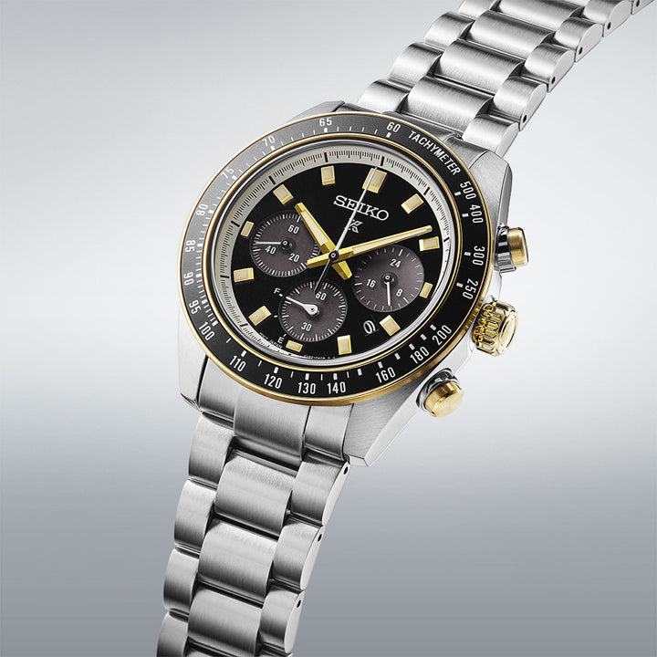 Seiko Prospex ‘Circuit Race’ Solar Speedtimer 41.4mm Chronograph Watch SSC941