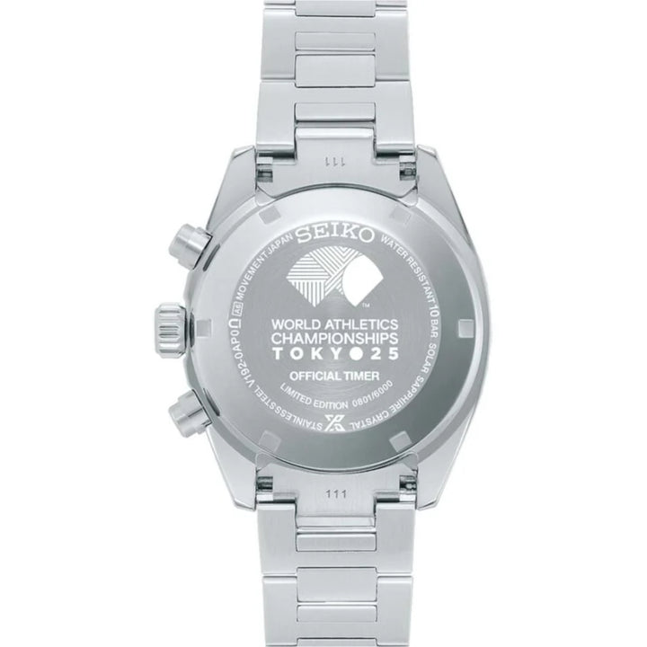Seiko Prospex Speedtimer 2025 Tokyo World Athletics Championships Limited Edition Watch SSC955P1