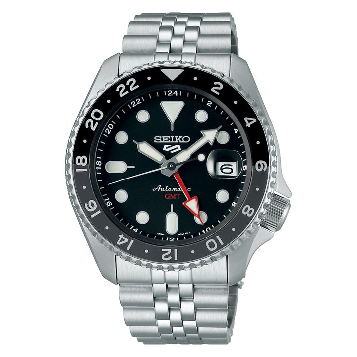 Seiko 5 Sports SKX GMT 'Black Grape' Automatic 42.5mm Re-Interpretation Watch SSK001