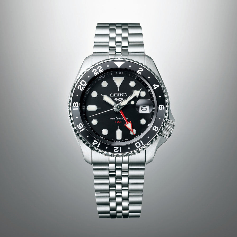 Seiko 5 Sports SKX GMT 'Black Grape' Automatic 42.5mm Re-Interpretation Watch SSK001
