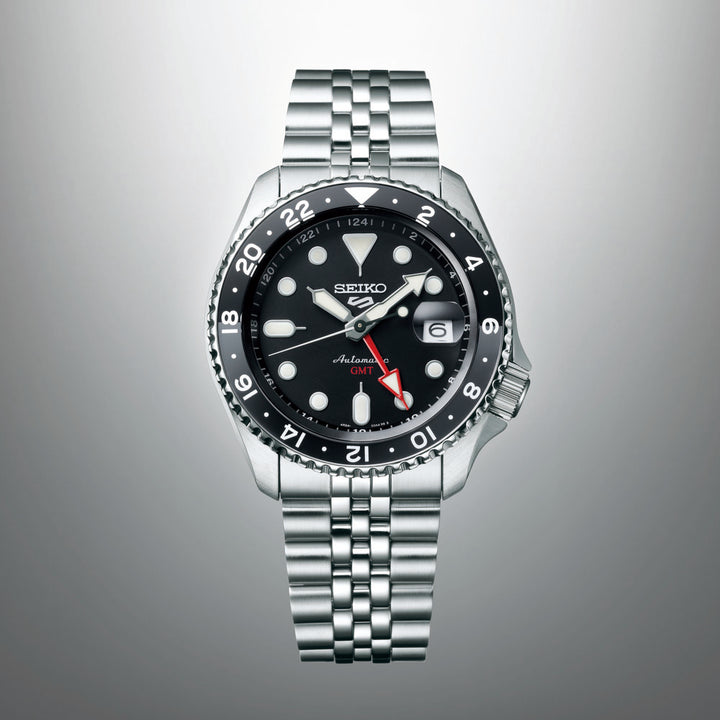 Seiko 5 Sports SKX GMT 'Black Grape' Automatic 42.5mm Re-Interpretation Watch SSK001