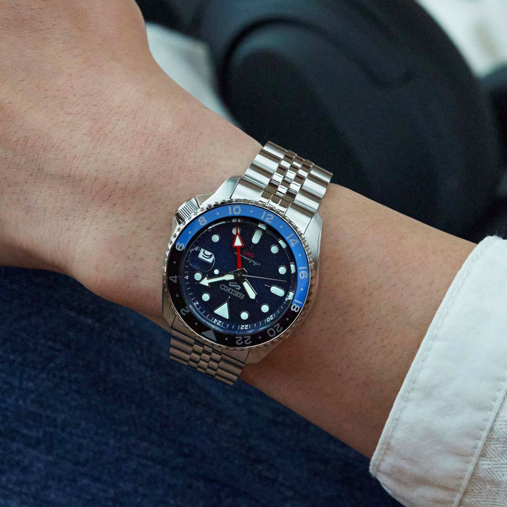 Seiko 5 Sports SKX GMT 'Blueberry' Automatic 42.5mm Re-Interpretation Watch SSK003