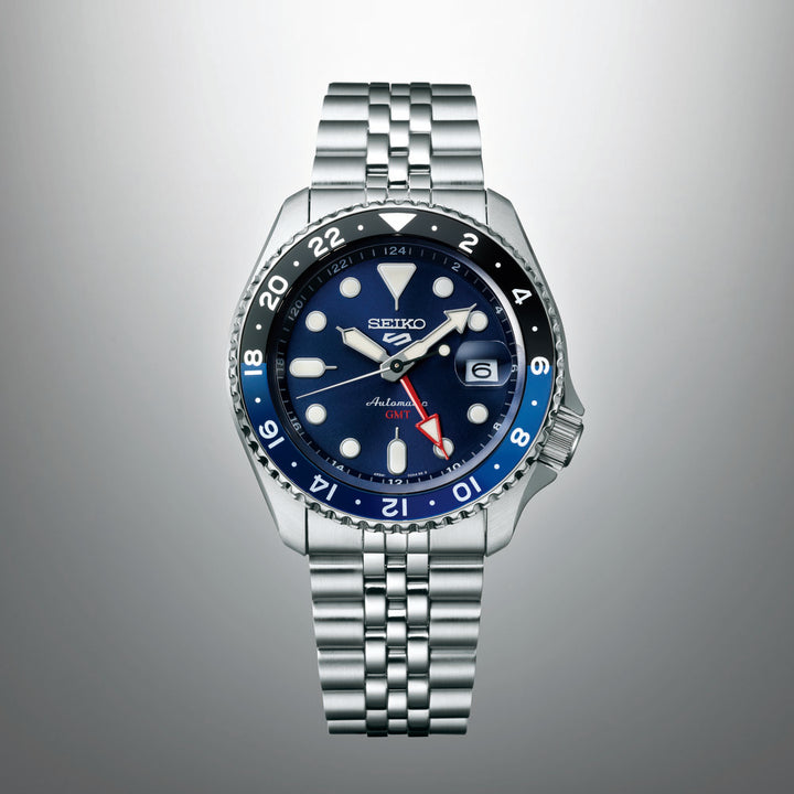 Seiko 5 Sports SKX GMT 'Blueberry' Automatic 42.5mm Re-Interpretation Watch SSK003