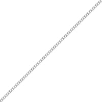 Silver 22 Inch Curb Link Chain