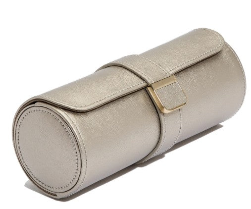 WOLF Palermo Watch Roll with Jewellery pouch - ONLINE EXCLUSIVE