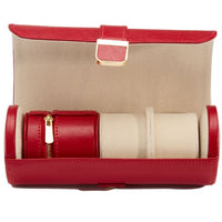 WOLF Palermo Watch Roll with Jewellery pouch - ONLINE EXCLUSIVE