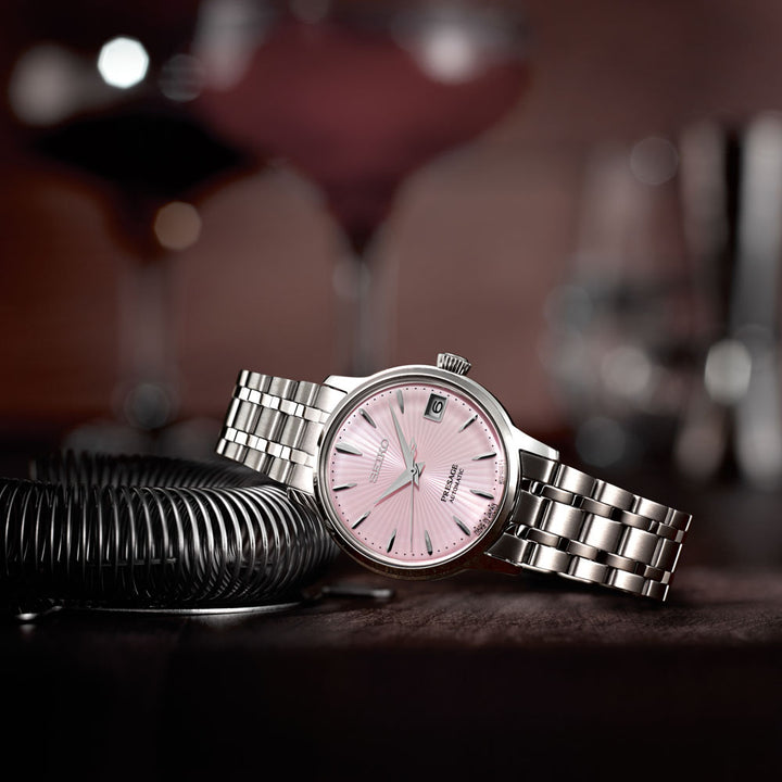Seiko Presage Cocktail Time 'Cosmopolitan' Automatic 33.8mm Watch SRP839