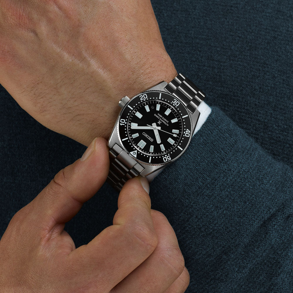 Seiko Prospex 1965 Heritage Diver’s 'Cove Black' 40mm Automatic Watch SPB453 - Michael Jones Jeweller