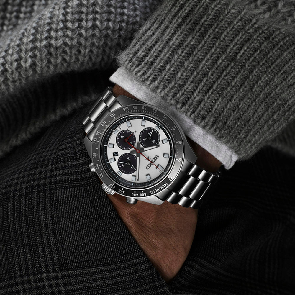 Seiko Prospex ‘Go Large’ Solar Speedtimer 41.4mm Chronograph Watch SSC911 - Michael Jones Jeweller