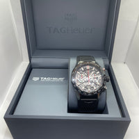 Pre-Owned Tag Heuer Carrera 43mm Skeleton Dial CBG2010 - Michael Jones Jeweller