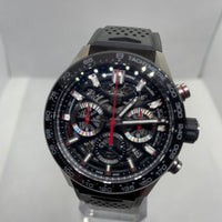 Pre-Owned Tag Heuer Carrera 43mm Skeleton Dial CBG2010 - Michael Jones Jeweller
