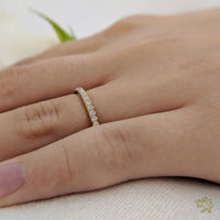 Skye Eternity Bridal 0.22ct Diamond 18ct Yellow Gold Eternity Ring