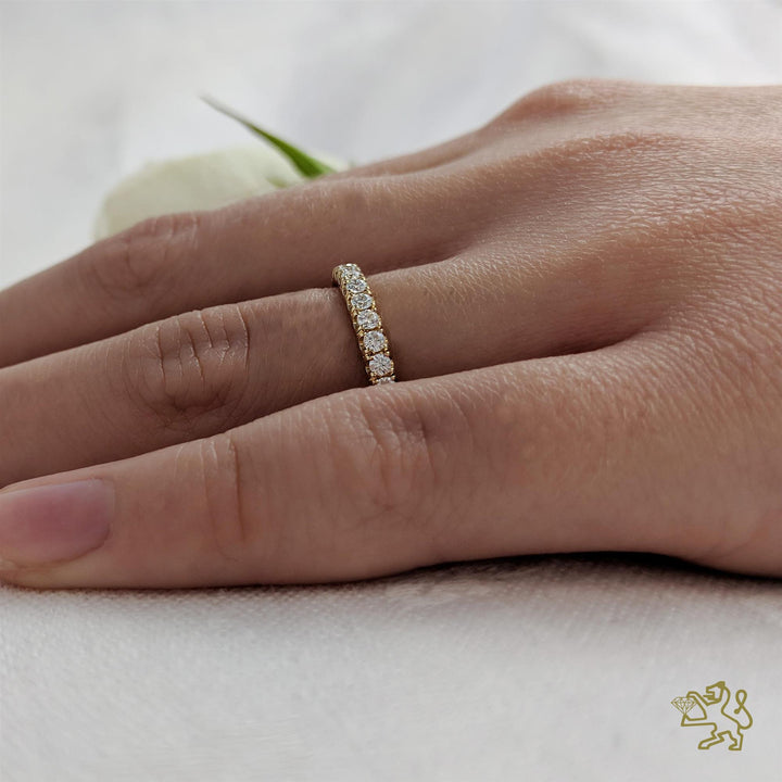 Skye Eternity Bridal 0.33ct Diamond 18ct Rose Gold Eternity Ring