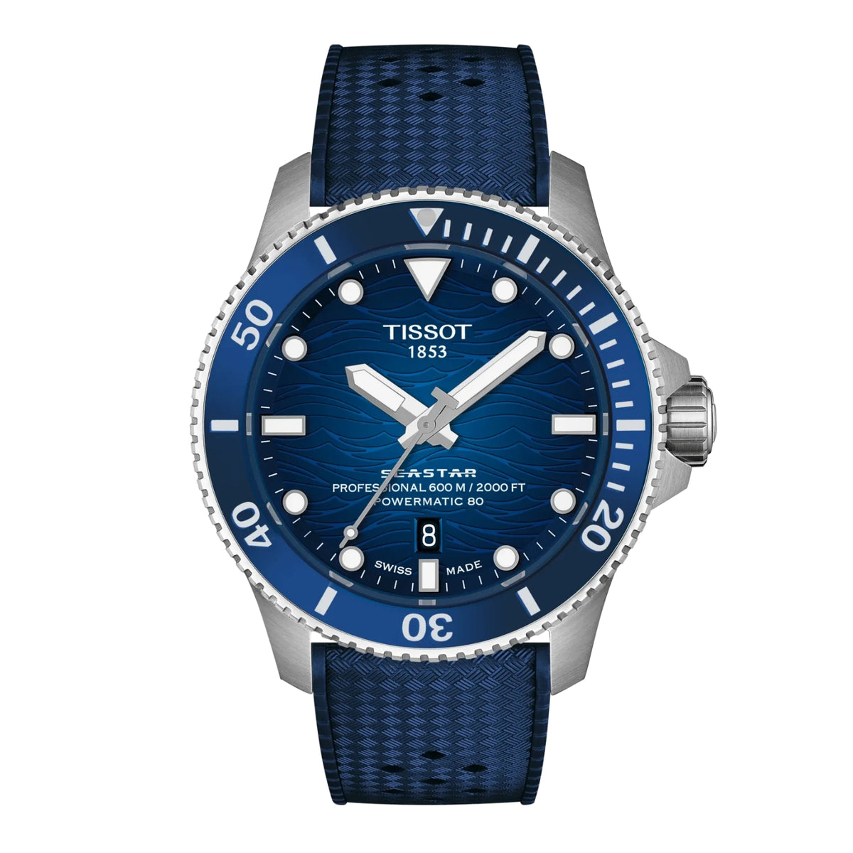 Tissot Seastar 2000 44mm Automatic Watch T1209071704100 - Michael Jones Jeweller