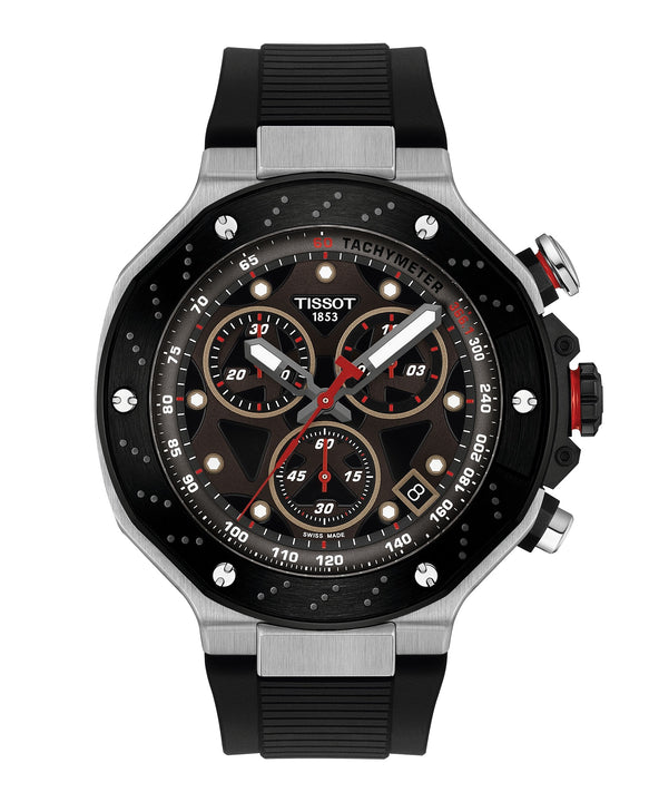 Tissot T-Race MotoGP 2025 45mm Quartz Chronograph Watch T1414172708100