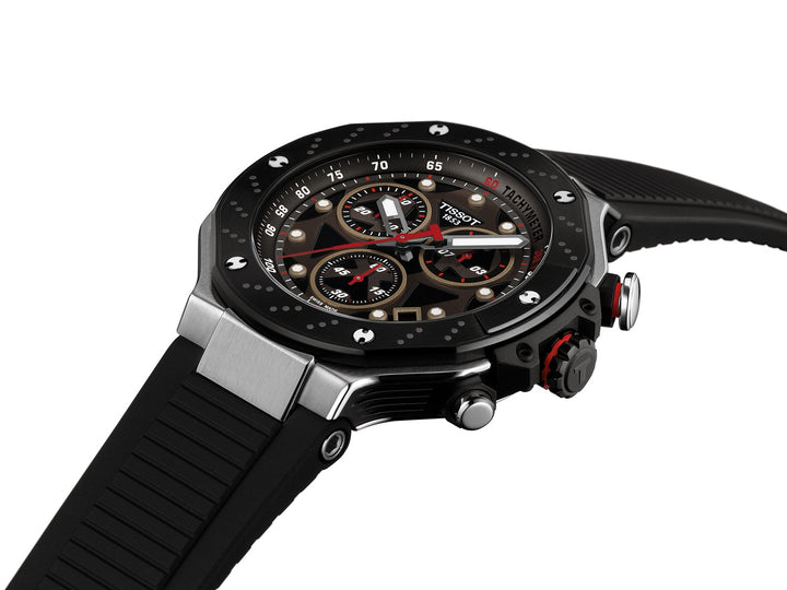 Tissot T-Race MotoGP 2025 45mm Quartz Chronograph Watch T1414172708100